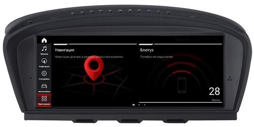 Магнитола для BMW 5-серия E60/E61 2003-2009 (ССС) - Parafar PF6210a138/128 монитор 8.8" на Android 13, 8Гб+128Гб, CarPlay, 4G SIM-слот