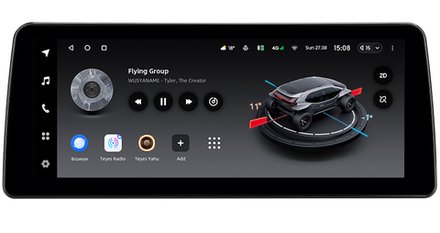 Магнитола для BMW X4 (F26) и BMW X3 (F25) 2017-2018 EVO - Teyes LUX ONE монитор 12.3" на Android 10, 6/128ГБ, CarPlay, 4G SIM-слот