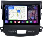 Магнитола для Mitsubishi Outlander XL, Peugeot 4007, Citroen C-Crosser - FarCar S400-TS18 монитор 9.5" QLED на Android 14, CarPlay, 4G SIM-слот