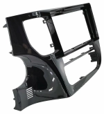 Магнитола для Mitsubishi Outlander 3 2012-2024 (овальный климат, Китай, рамка 9) - Teyes CC4-PRO монитор 13" 2K QLED на Android 13, Snapdragon 778G, ИИ, CarPlay, DSP, 4G SIM-слот