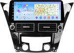 Магнитола для Hyundai Sonata 6 YF 2010-2013 (рамка LUX) - FarCar монитор 12.3" 2K QLED на Android 14, TS10, CarPlay, 4G SIM-слот