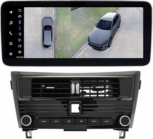 Магнитола для Nissan Qashqai J11, X-Trail T32 2014-2020 - Teyes LUX ONE 360 монитор 12.3" на Android 10, CarPlay, 4G SIM-слот, 6/128 ГБ, 4 камеры в комплекте