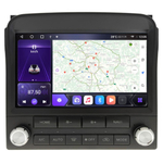 Магнитола для Toyota Land Cruiser 100, Lexus LX470 1998-2002 (климат на цветном экране) - Kuberg ZH-T1207 QLed, Android 12, TS10, CarPlay, 4G SIM-слот