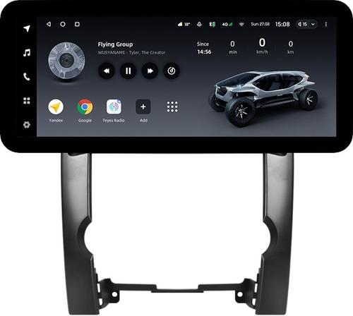 Магнитола для KIA Sorento 2 XM 2009-2012 (штатный усилитель) - Teyes LUX ONE ROUND монитор 12.3" 2K QLED на Android 10, Быстрая, CarPlay, 4G SIM-слот