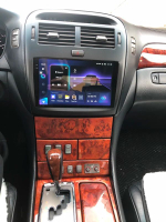 Магнитола для Lexus LS430 Toyota Celsior XF30 2000-2006 (ШГУ монохром) - Teyes CC3-2K-360 монитор 9.5" 2K QLED на Android 10, 6Гб+128Гб, CarPlay, 4G SIM-слот, 4 камеры в комплекте