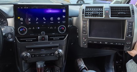 Магнитола для Lexus GX460 2009-2019 - Kuberg ZH-L1221 монитор 12.3", Android 12, 8Гб+128Гб, CarPlay, SIM-слот