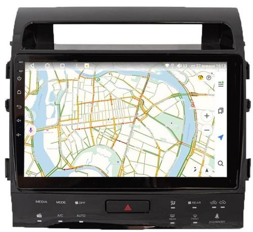 Магнитола для Toyota Land Cruiser 200 2008-2015 (климат на ШГУ, с JBL) - Vaycar VA77-9381-2K на Android 13, 8-ядер, 2K QLED, ТОП процессор, CarPlay,4G SIM-слот