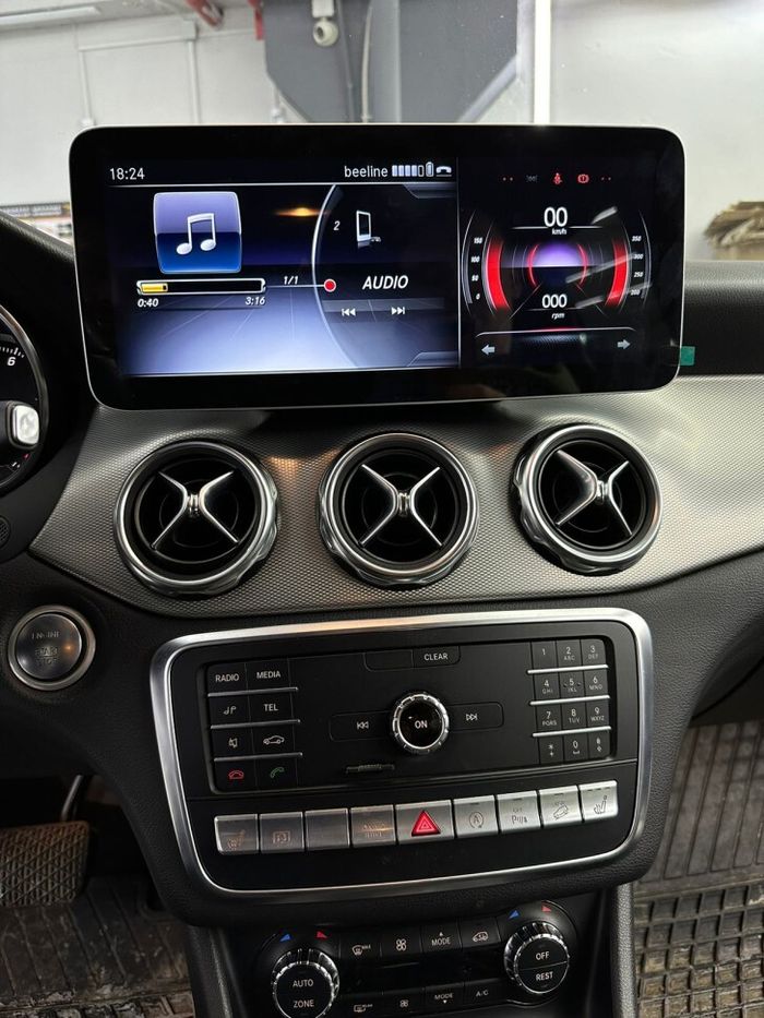 Магнитола для Mercedes-Benz CLA C117 2016-2019 NTG 5.0/5.1 - RDL-7715 монитор 12.3" на Android 13, 8+128Гб, CarPlay, 4G SIM-слот