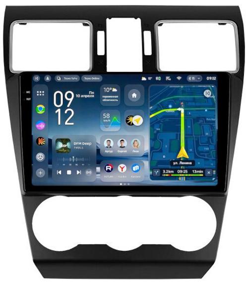 Магнитола для Subaru Forester 4 2015-2018, Impreza 4, XV 1 - Teyes CC4-PRO монитор 9.5" 2K QLED на Android 13, Snapdragon 778G, ИИ, CarPlay, DSP, 4G SIM-слот