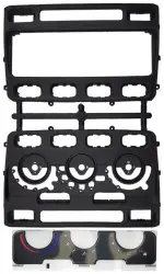 Магнитола для Toyota Land Cruiser 100, Lexus LX470 1998-2002 (кондиционер или климат внизу, рамка дерево) - FarCar BX9-360-9608F3 монитор 9.5" 2K QLED на Android 13, Быстрая, CarPlay, 4G SIM-слот, 4 камеры в комплекте