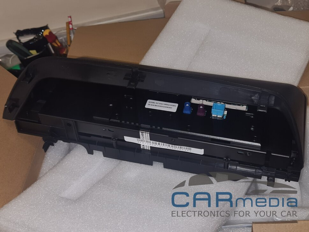Магнитола для Lexus RX300, RX350, RX450h 2019-2022 (чёрная, с 360) - Kuberg BNR-20RXQ-BL-LVDS монитор 12.3" на Android 10, Carplay, 4G SIM-слот, 8/128Гб