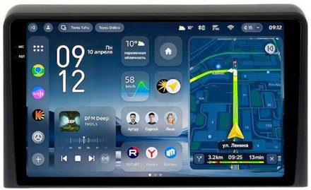 Магнитола для Hyundai Sonata 7 LF 2017-2019 - Teyes CC4-PRO монитор 9.5" 2K QLED на Android 13, Snapdragon 778G, ИИ, CarPlay, DSP, 4G SIM-слот