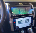 Магнитола для + LCD-панель климата для Land Rover Discovery 4 2009-2016 (поддержка меню Denso/Bosch) - Kuberg NH-R1210H монитор 12.3" на Android 10, 4ГБ+64ГБ, 4G SIM-слот
