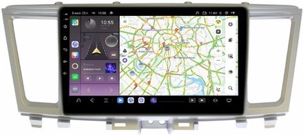 Магнитола для Infiniti QX60, JX35 (пластиковый верх) - Kuberg EW-9201-1 QLed, Android 13, TS20, CarPlay, SIM-слот