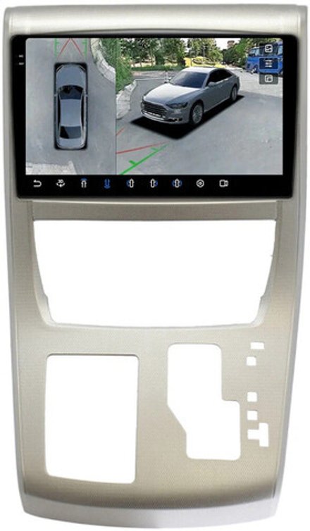 Магнитола для Toyota Alphard 20, Vellfire 2008-2014 (более 10 динамиков, правый руль) - FarCar BX10-360-9536-10F1B монитор 10.36" 2K QLED на Android 13, 6Гб+128Гб, CarPlay, 4G SIM-слот, 4 камеры в комплекте