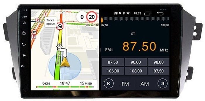 Магнитола для Geely Emgrand X7 2013-2018 - Parafar PF610FHD на Android 13, CarPlay, 4G SIM-слот