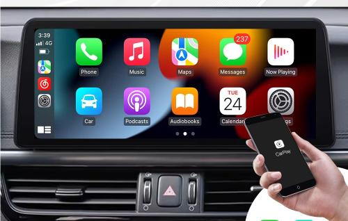 Магнитола для KIA Optima 2016-2020 - Redpower 85097XLB монитор 12.3" QLED в стиле BMW, Android 14, CarPlay, 4G SIM-слот