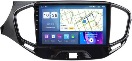 Магнитола для Lada Vesta 2015-2022, Vesta Cross - Parafar PF964LUX1XHD на Android 13, 8-ядер, 4Гб+64Гб, CarPlay, 4G SIM-слот