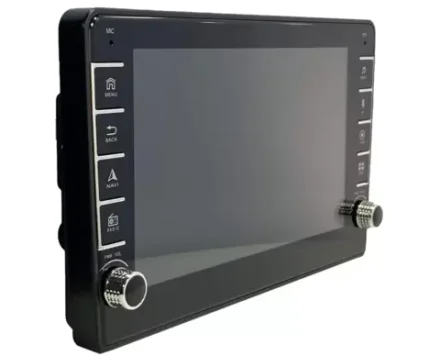 Магнитола в 9" рамку с 8,7" экраном, кнопками и крутилками - Kuberg OL-9015 QLed, Android 12, TS10, CarPlay, SIM-слот