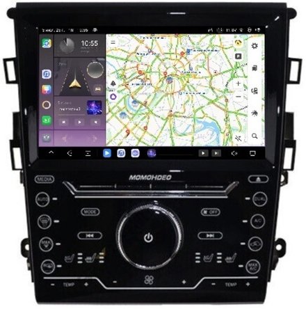 Магнитола для Ford Mondeo 5 2015-2018 - Kuberg SF-9205 QLed, Android 13, TS20, CarPlay, SIM-слот