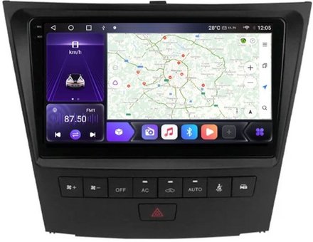 Магнитола для Lexus GS III 2005-2012 - Kuberg OL-9564 QLed+2K, Android 12, TS10, CarPlay, 4G SIM-слот