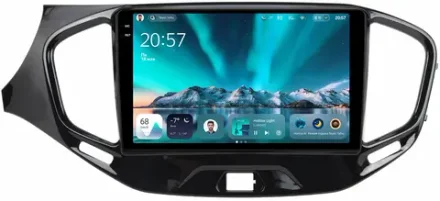 Магнитола для Lada Vesta 2015-2022, Vesta Cross (штатная КЗВ) - Teyes CC4 монитор 9.2" 2K QLED на Android 14, Snapdragon 680, DSP, CarPlay, 4G SIM-слот