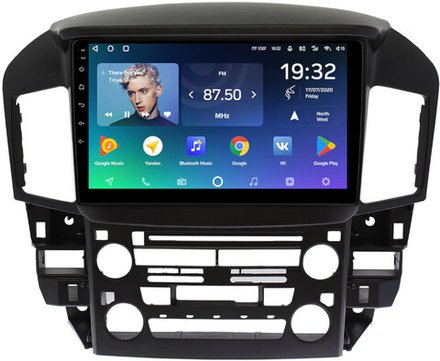 Магнитола для Lexus RX300 U10, Toyota Harrier 1 1997-2003 (взамен монохрома) - Teyes CC2 PLUS Android 10, ТОП процессор, 4-64, SIM-слот