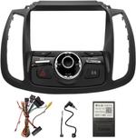 Магнитола для Ford Kuga 2 2017-2019 (SYNC 3, рамка с кнопками тип 2) - FarCar GX9-8029F2B монитор 9.5" 2K QLED на Android 14, TS20, 6+128Гб, CarPlay, 4G SIM-слот