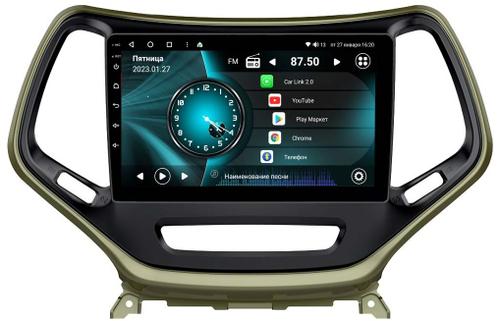 Магнитола для Jeep Cherokee 2014+ - Vaycar VA25-0608 на Android 13, Быстрая, 4G SIM-слот
