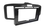 Комплект рамки с разъёмами 10" Honda Freed 1 2008-2016, Freed Spike(чёрная, планшет снизу)