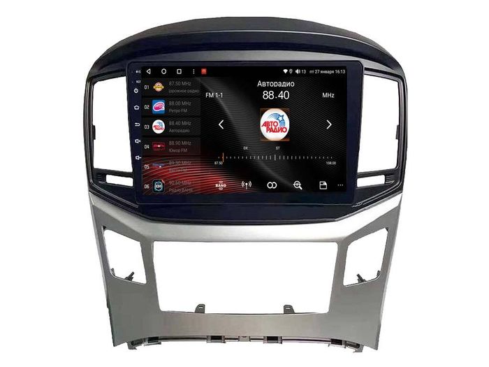 Магнитола для Hyundai H1/Starex 2015-2022 (без часов) - Vaycar VA23-0586 на Android 13, 8-ядер, 4G SIM-слот