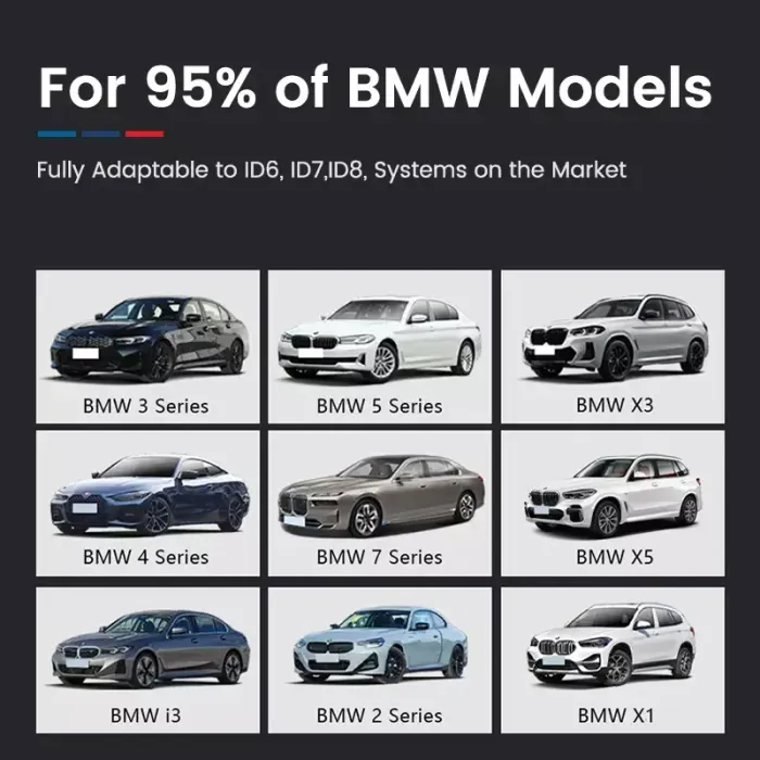 Мультимедиа блок для BMW 2019+ со штатным беспроводным CarPlay - Kuberg ASR-V423W на Android 13, Быстрая, 4G SIM-слот, простое подключение