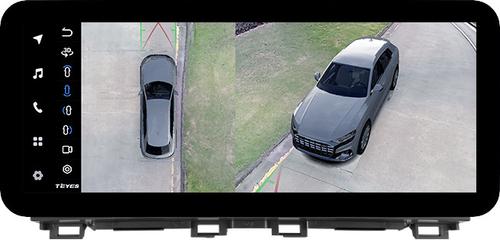 Магнитола для Mazda CX-4 2016-2024 (ШГУ монохром) - Teyes LUX ONE 360 монитор 12.3", Android 10, CarPlay, 4G SIM-слот, 6/128 ГБ, 4 камеры в комплекте