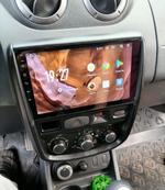 Магнитола для Renault Duster 1 2010-2015, Nissan Terrano 2014+ - FarCar S400-TS18 монитор 9.5" QLED на Android 14, CarPlay, 4G SIM-слот