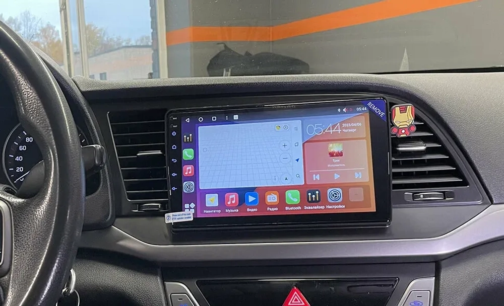 Магнитола для Hyundai Elantra 2016-2018 - Kuberg QLed, Android 13, TS20, CarPlay, SIM-слот