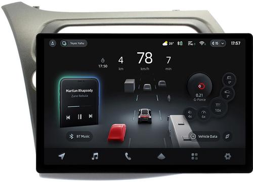 Магнитола для Honda Civic 8 хэтчбэк 2006-2011 левый руль - Teyes CC4-PRO монитор 13" 2K QLED на Android 13, Snapdragon 778G, ИИ, CarPlay, DSP, 4G SIM-слот