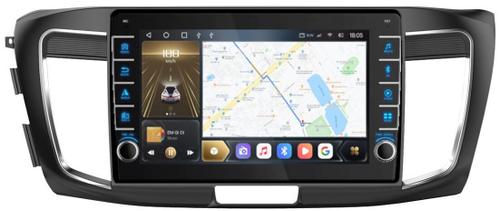 Магнитола для Honda Accord 9 2013-2015 (CR2) - Kuberg OL-1642 (кнопки и крутилки), Android 12, TS10, CarPlay, 4G SIM-слот