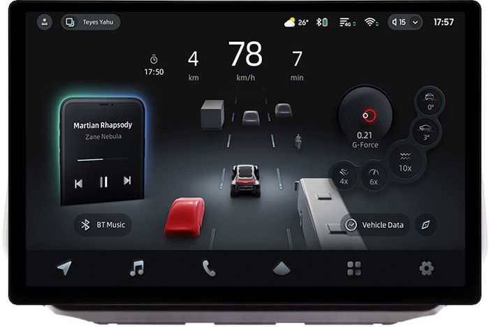 Магнитола для Hyundai Santa Fe 4 2018-2020 - Teyes CC4-PRO монитор 13" 2K QLED на Android 13, Быстрейшая, Snapdragon 778G, ИИ, CarPlay, DSP, 4G SIM-слот