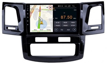 Магнитола для Toyota HiLux 2011-2015 - Parafar PF062FHD на Android 13, 8-ядер, 2Гб+32Гб, CarPlay, 4G SIM-слот