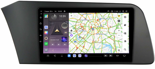 Магнитола для Hyundai Elantra 2021+ - Kuberg QLed, Android 13, TS20, CarPlay, SIM-слот