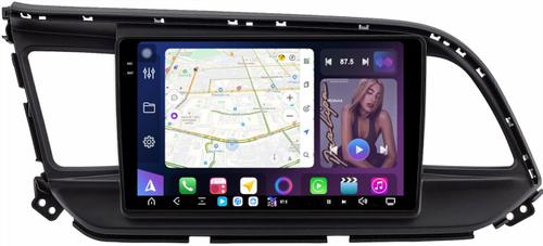 Магнитола для Hyundai Elantra 6 2018-2020 (штатная КЗВ) - FarCar GX1159M монитор 9.5" 2K QLED на Android 14, TS20, 6+128Гб, CarPlay, 4G SIM-слот