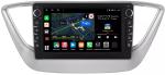 Магнитола для Hyundai Solaris 2 2017-2022, Solaris HS 2024+ - Canbox 9039 Android 10, Быстрая, CarPlay, 4G SIM-слот
