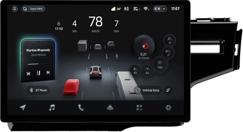 Магнитола для Honda Fit 3 2013-2020 (рамка 9) - Teyes CC4-PRO монитор 13" 2K QLED на Android 13, Snapdragon 778G, ИИ, CarPlay, DSP, 4G SIM-слот