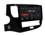 Магнитола для Mitsubishi Outlander 3 2019-2022 (прямоугольный климат) - Kuberg OL-1573 QLed, Android 12, Быстрая, CarPlay, 4G SIM-слот