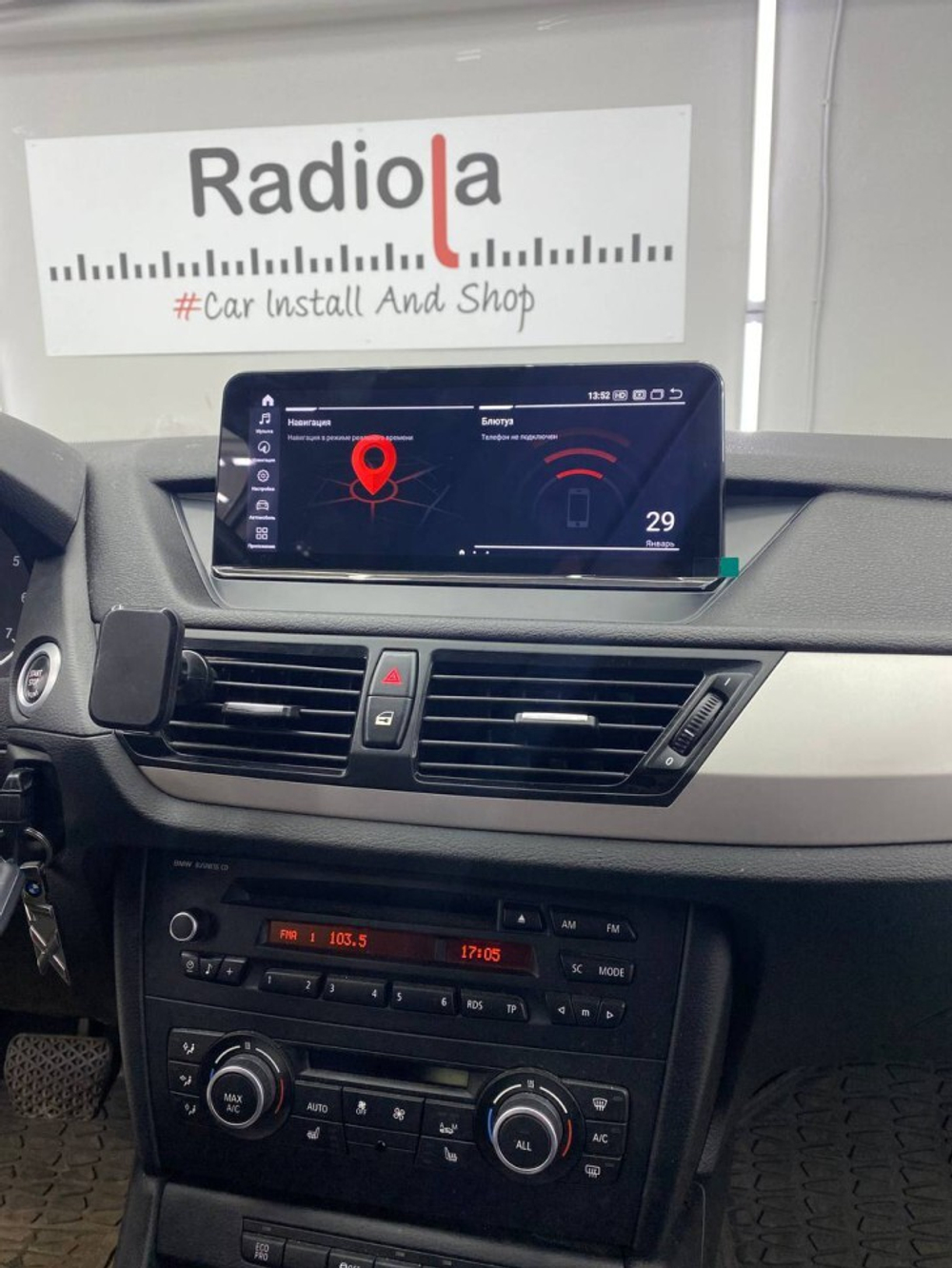 Магнитола для BMW X1 E84 2009-2014 CIC - RDL-6239 монитор 10.25" на Android 13, 8+128Гб, CarPlay, 4G SIM-слот