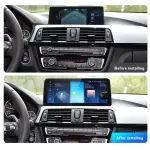 Магнитола для BMW 3-серия F30 2012-2016, 4-серия F36, F32 NBT - Kuberg MKD-BM002 монитор 12.3" в стиле BMW на Android 11, CarPlay, 4G SIM-слот