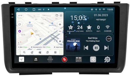 Магнитола для Hyundai Creta 2 2021-2022, Solaris HC 2024+ - RedPower 125 Android 10, QLED+2K, ТОП процессор, 6Гб+128Гб, CarPlay, SIM-слот