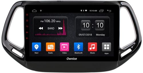 Магнитола для Jeep Compass 2016+ - Kuberg OL-1255 IPS, Android 10, 8 ядер (TS18), 4G SIM-слот