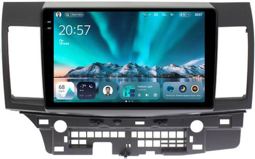 Магнитола для Mitsubishi Lancer X 2007-2016 - Teyes CC4 монитор 10.36" 2K QLED на Android 14, Snapdragon 680, DSP, CarPlay, 4G SIM-слот