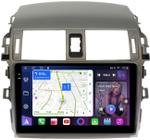 Магнитола для Toyota Corolla 150 2006-2013 (рамка тип 2) - FarCar S400-TS18 монитор 9.5" QLED на Android 14, CarPlay, 4G SIM-слот